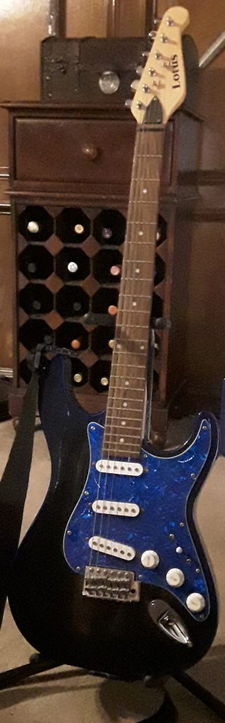 Lotus Blue Stratocaster Copy